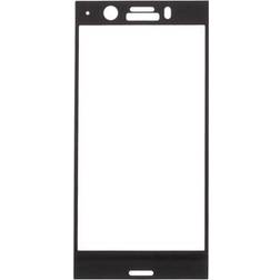 MTP Products Sony Xperia XZ1 Compact Skærmbeskyttelse Hærdet Glas Full Cover Sort