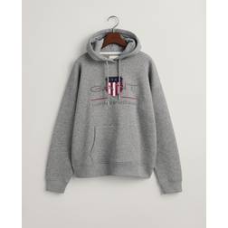 Gant Regular Archive Shield Hoodie Sweatshirt - Grau
