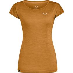 Salewa Damen Puez Melange Dry T-Shirt braun