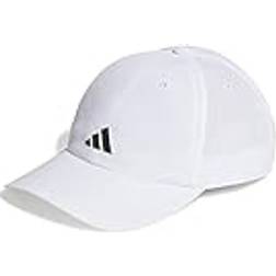 adidas Running Essentials Aeroready Six Panel Baseball Cap - White/Matte Silver