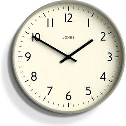 Jones Clocks Studio Grey Wall Clock 11.8"