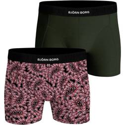 Björn Borg 2P Premium Cotton Stretch Boxer 2633 Mixed bomull Herre