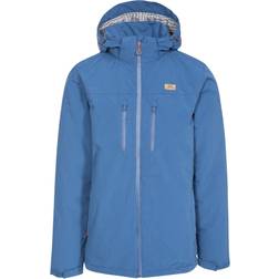 Trespass Mens Toffit Hooded Waterproof Jacket - Indigo