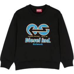 Diesel Kids Graphic-Print Sweatshirt - Black