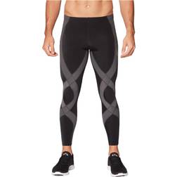 CW-X CW-X Endurance Generator Joint Muscle Support Compression Tights Charcoal/Grey Men's Workout Gray 27