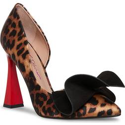 Betsey Johnson Women's Nobble Pump, Leopard