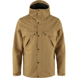 Fjällräven Övik Hydratic Jacket Regnjacka Herr Buckwheat Brown