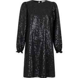 Neo Noir Isobel Sequins Dress BLACK