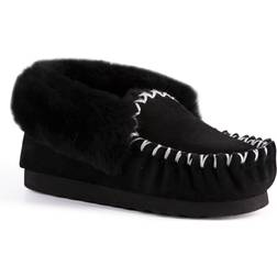 AUS WOOLI AUSTRALIA Hand Stitched Sheepskin Moccasin