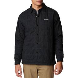Columbia Mens Quilted Shirt Jacket - Black