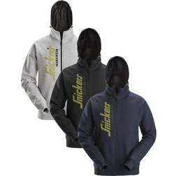 Snickers Logo Full-Zip Hoodie - Black