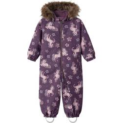 Name It Snow10 Suit with Dancing Unicorn - Arctic Dusk (13223024)