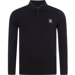 Belstaff Long Sleeved Polo - Dark Ink
