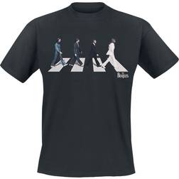 The Beatles Abbey Road Silhouette T-Shirt schwarz S, M, L, XL, XXL