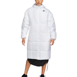 Nike Sportswear Classic Puffer Women's Therma-FIT Loose Hooded Parka - White/Black