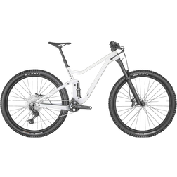 Scott Genius 940 2022 Full-Suspension Mountainbikes - Pearl Snow White Unisex