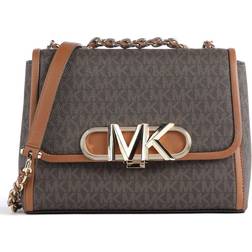 Michael Kors Parker Medium Convertible Chain Shoulder Bag - Brown
