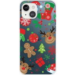 MAULUND Christmas Decorations TPU Case for iPhone 14 Plus