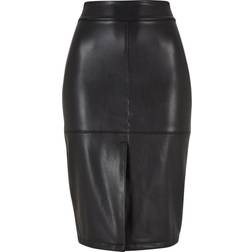 Urban Classics Rock Schwarz Midi für Damen