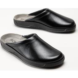 Rohde Soltau-H Svarta slip in tofflor skinn