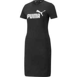 Puma Womens Essentials Slim Short Sleeve Casual Black