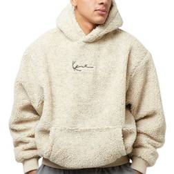 Karl Kani Metal Signature Teddy Os Hoodie - Off white