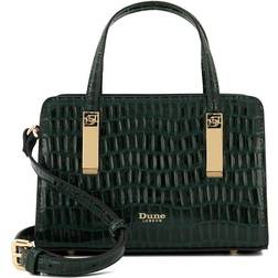 Dune London Dinkydenbeigh Small Branded Tote Bag - Dark Green