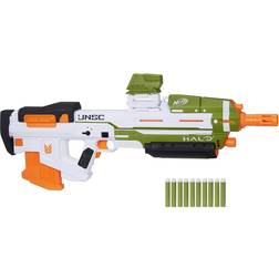 Nerf Halo MA40 Motorized Dart Blaster Includes Removable 10 Dart Clip