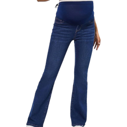 Shein Maternity Wideband Waist Flare Leg Jeans