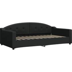 vidaXL 354190 Black Soffa 223cm 3-sits
