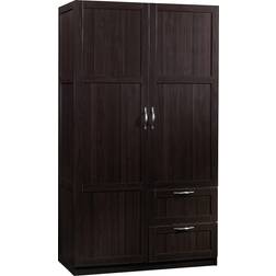 Sauder Miscellaneous Cinnamon Cherry Storage Cabinet 19.4x71.1"