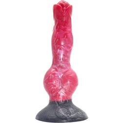 BeHorny Dildo Sex Toy, Liquid Silicone Alien/Fido/Wolf Dildo with Suction Cup