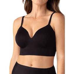 Shapermint Truekind Supportive Comfort Wireless Shaping Bra - Black