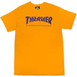 Thrasher Magazine Skate Mag T-shirt - Gold/Purple