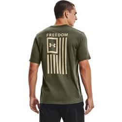 Under Armour Men's New Freedom Flag Tee Green