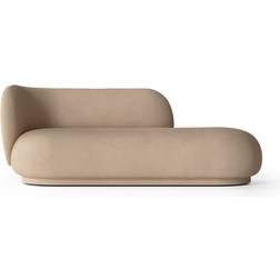 ferm LIVING Rico Left Brushed Sand Sofa 203cm
