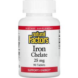 Natural Factors Iron Chelate 25 Mg 90 stk