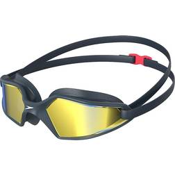 Speedo Unisex Adult Hydropulse Mirrored Swimming Goggles One Size Dark Blue