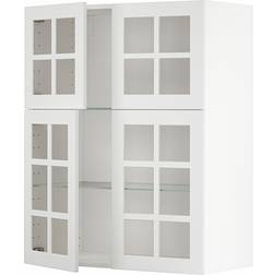 IKEA Metod Stensund White Väggskåp 80x100cm