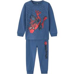 Name It Spiderman Night Set - Bijou Blue (13223944)