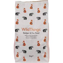 Wildlife World things badger & fox food animal feed biscuits pellets2kg