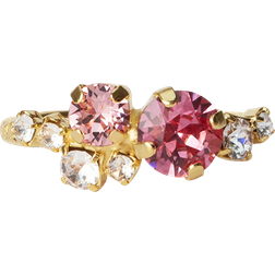 Caroline Svedbom Stardust Ring - Gold/Rose Combo