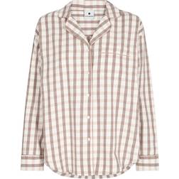 JBS of Denmark 100% Ekologisk bomull, Pyjamasskjorta, Brun