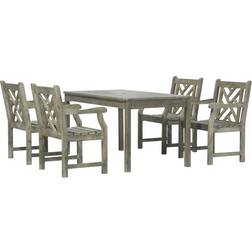 Azen M1297SET8 Patio Dining Set