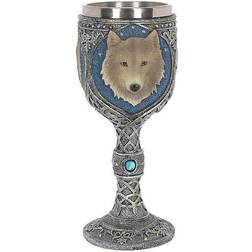 Nemesis Now Lone Wolf Goblet Drink Glass