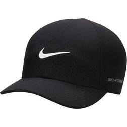 Nike Dri-FIT ADV Club Unstructured Tennis Cap - Black/White