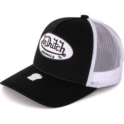Von Dutch Keps - Cotton Black/White Trucker