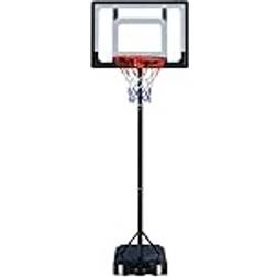 Prosport Barn Basketkorg 1,6-2,1m Svart One Size