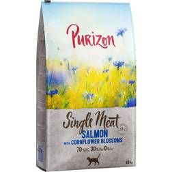 Purizon Single Meat Salmon & Cornflower Blossoms Ekonomipack: