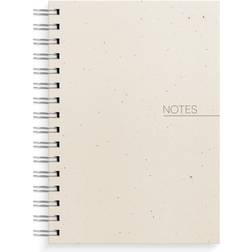 Burde Anteckningsblock A5 linjerat beige